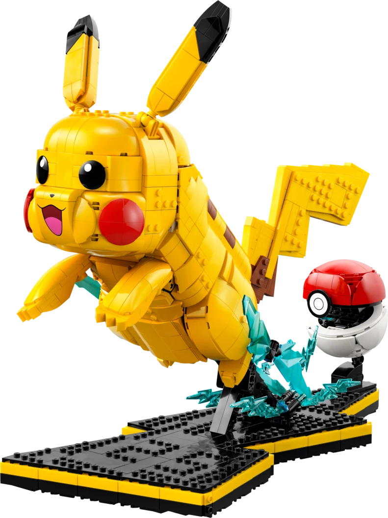 Pikachu en Pokéball