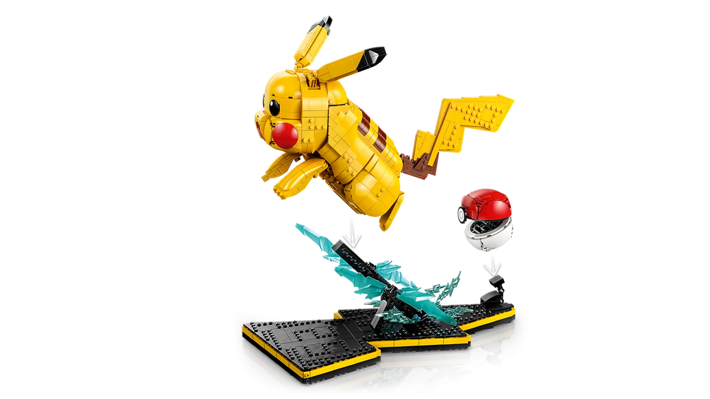 Pikachu en Pokéball