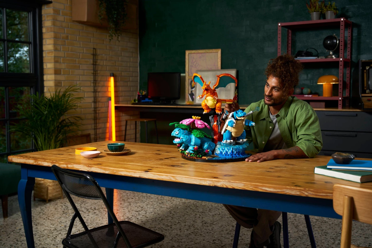 Venusaur, Charizard en Blastoise