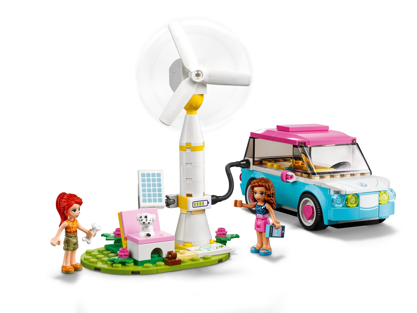 Olivia's elektrische auto