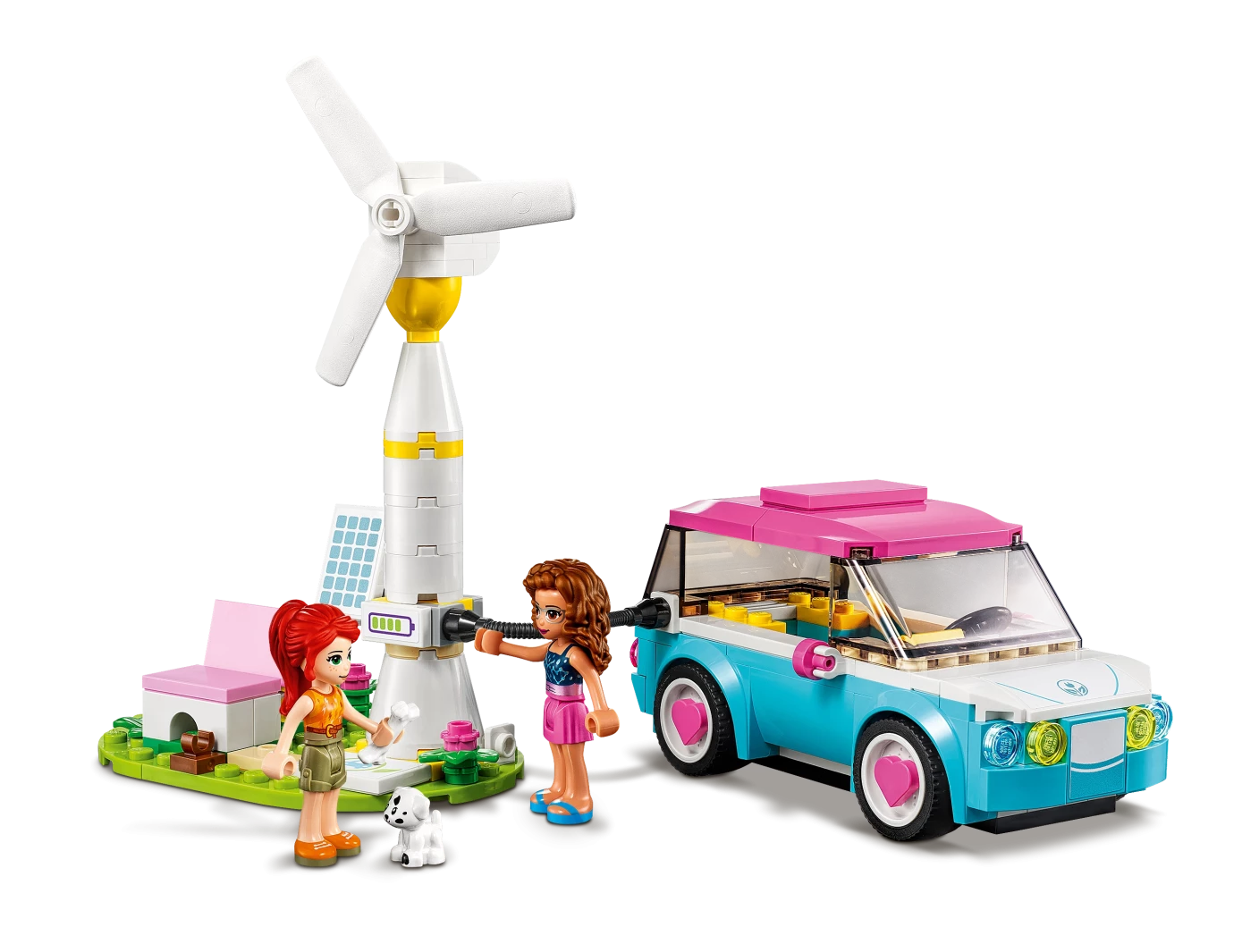 Olivia's elektrische auto