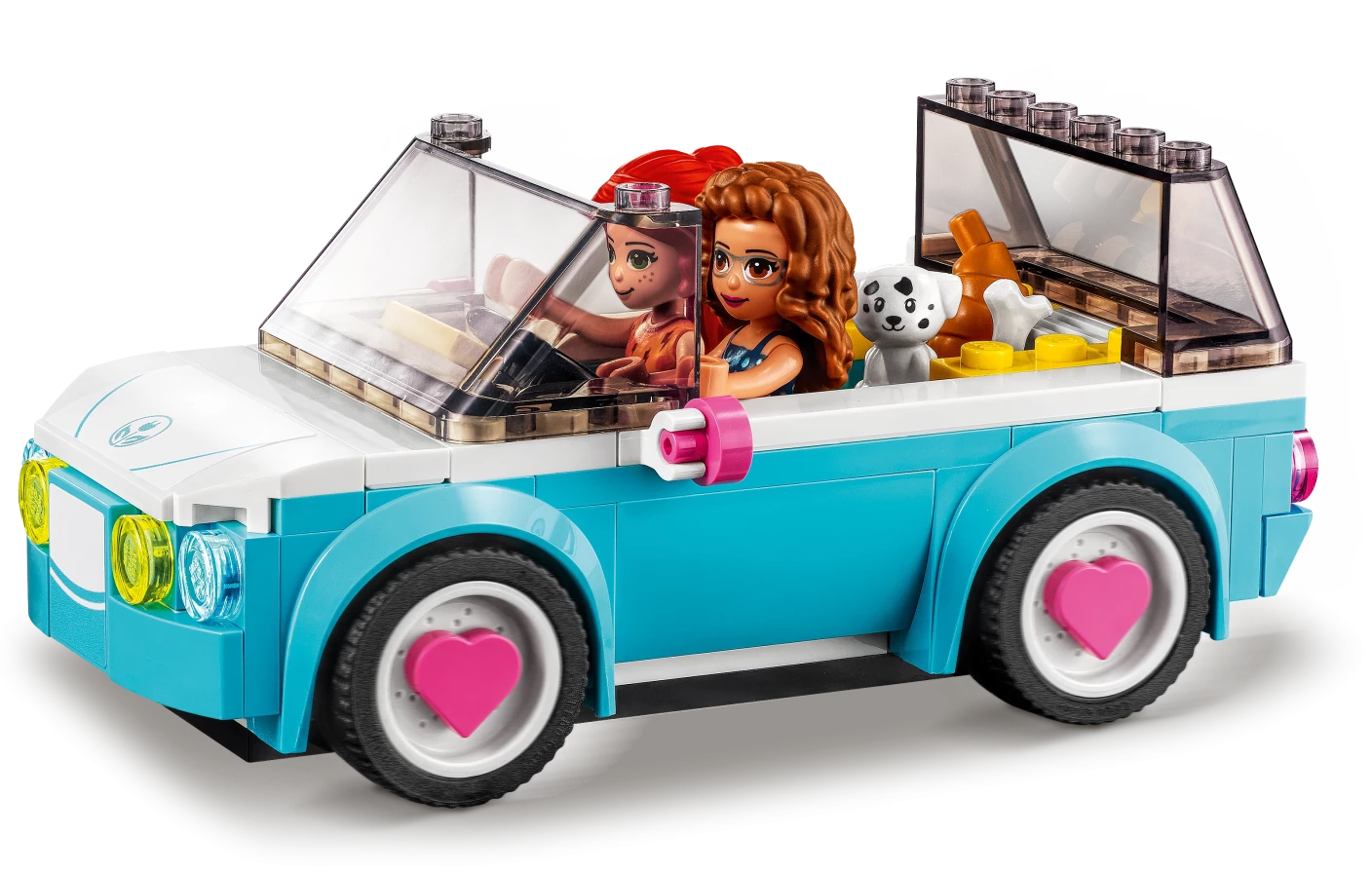 Olivia's elektrische auto