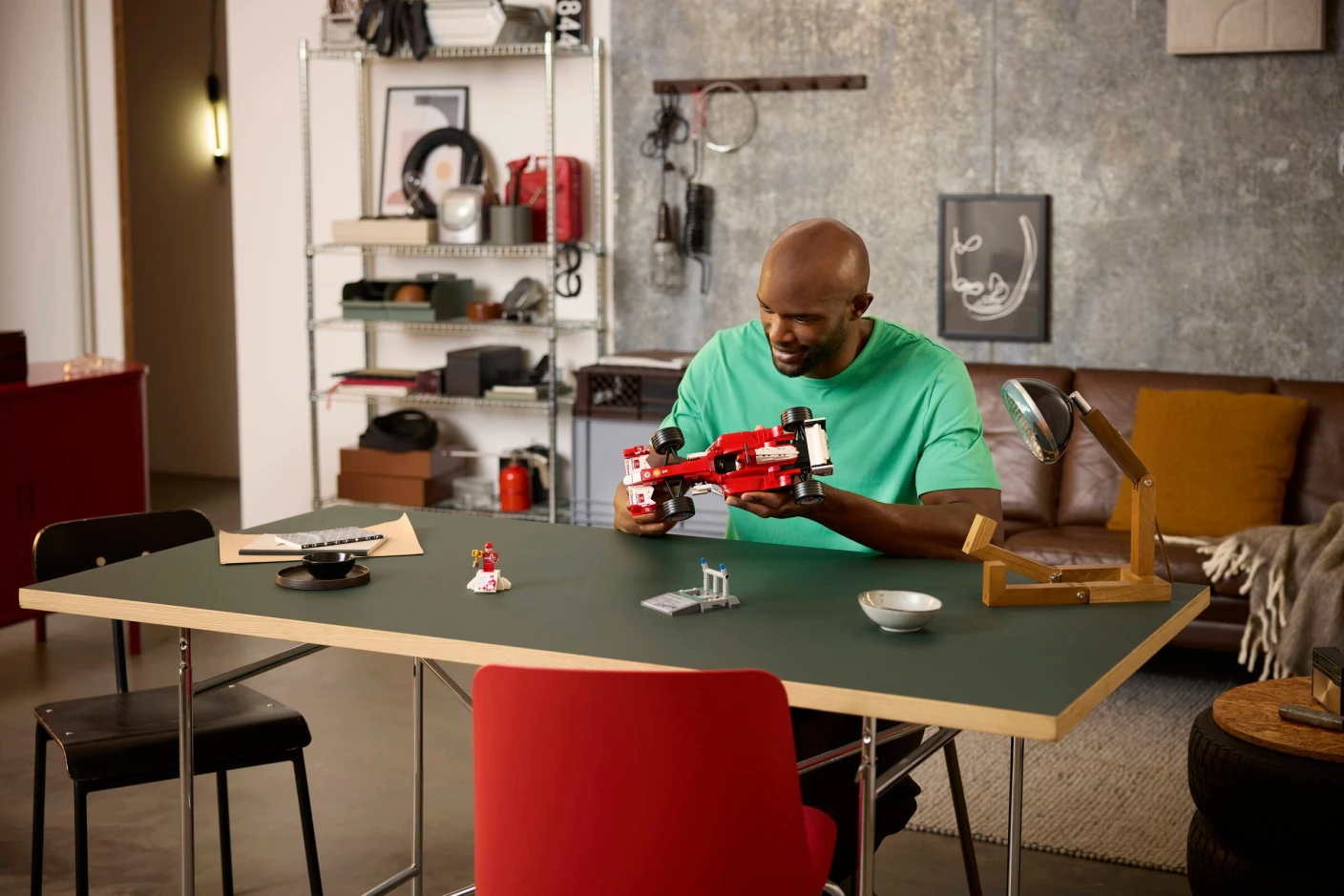 Ferrari F2004 en Michael Schumacher