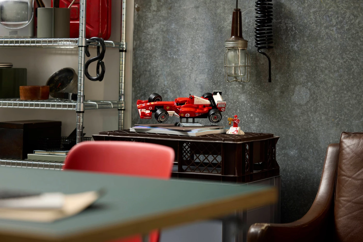 Ferrari F2004 en Michael Schumacher