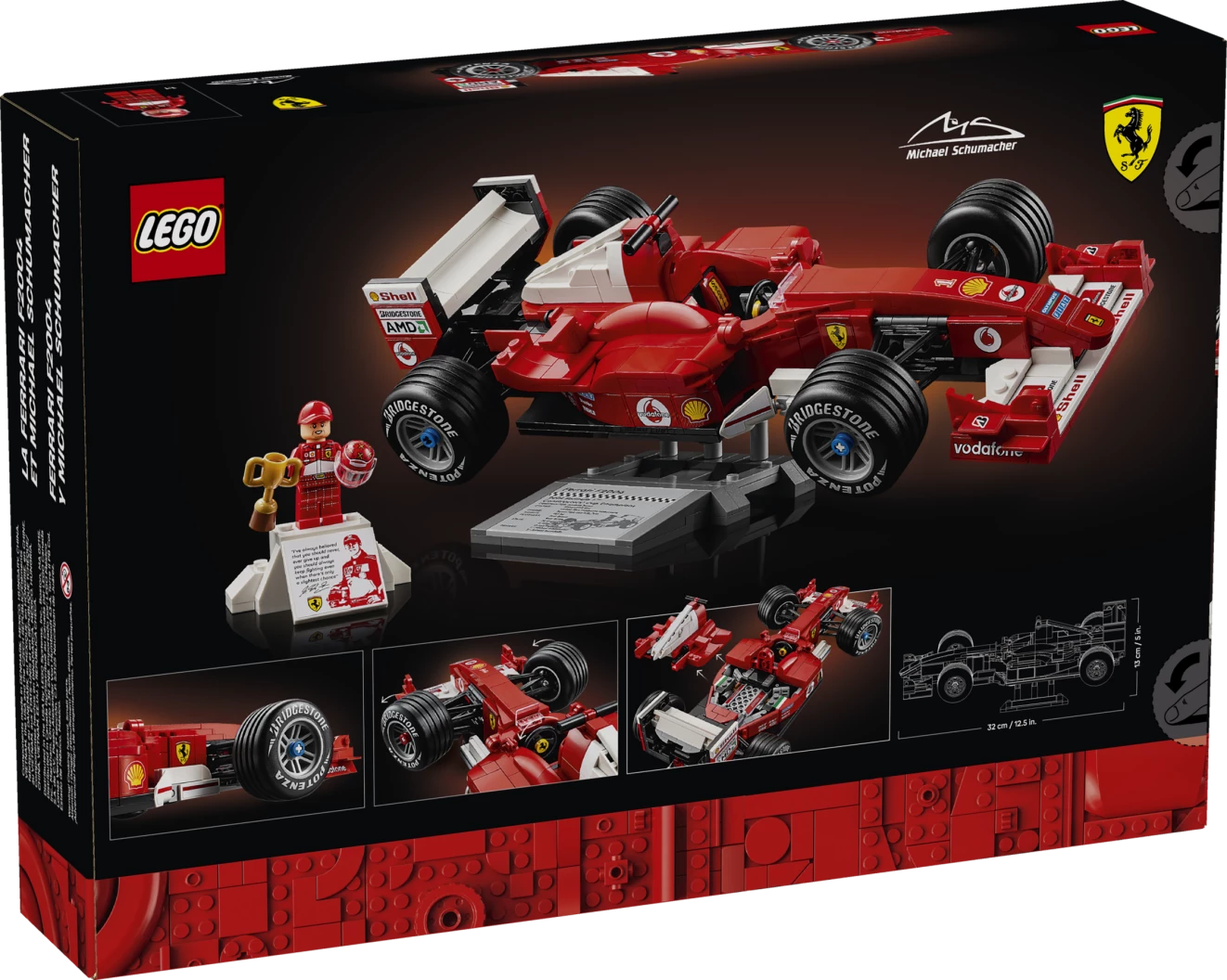 Ferrari F2004 en Michael Schumacher