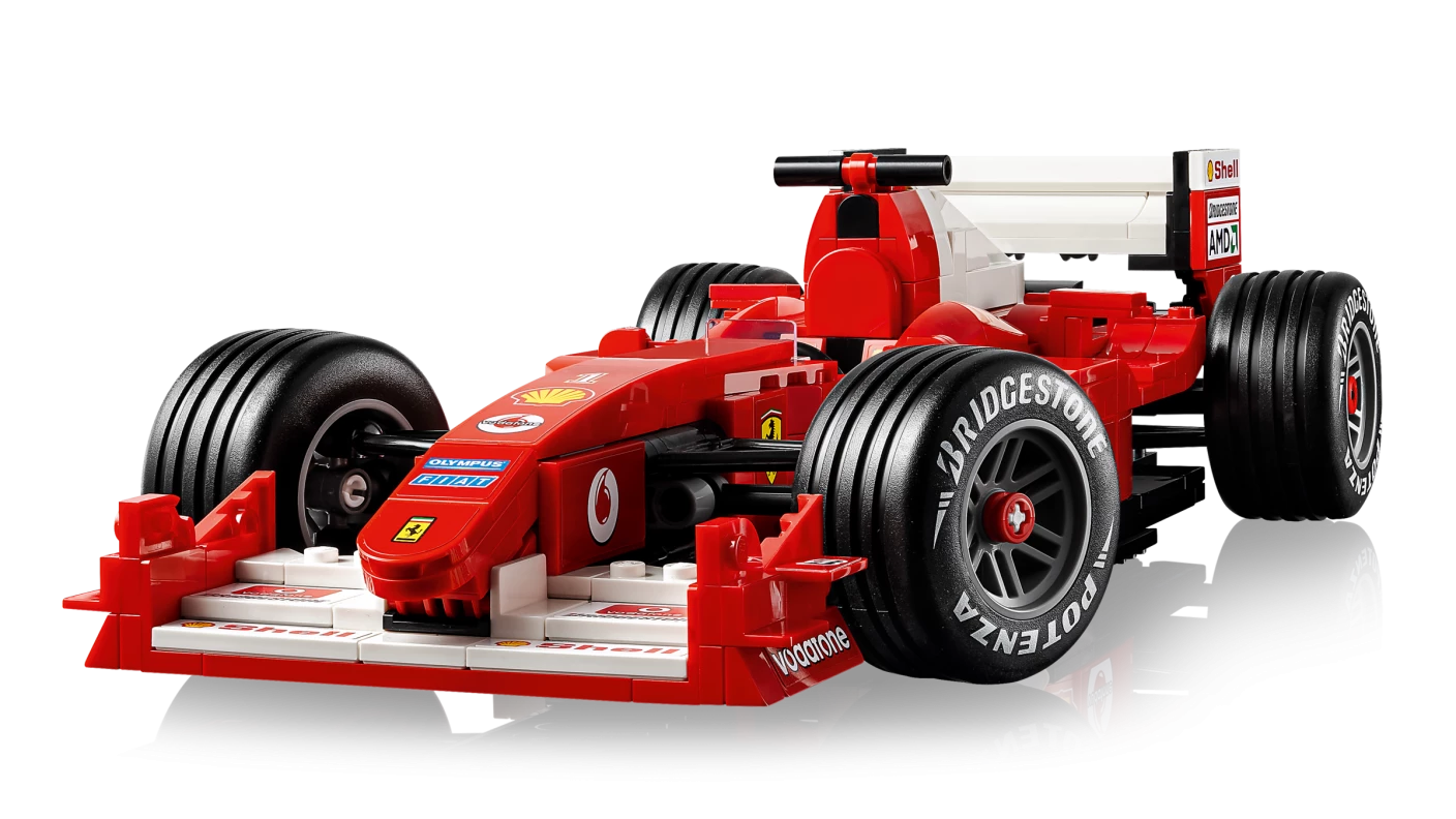 Ferrari F2004 en Michael Schumacher