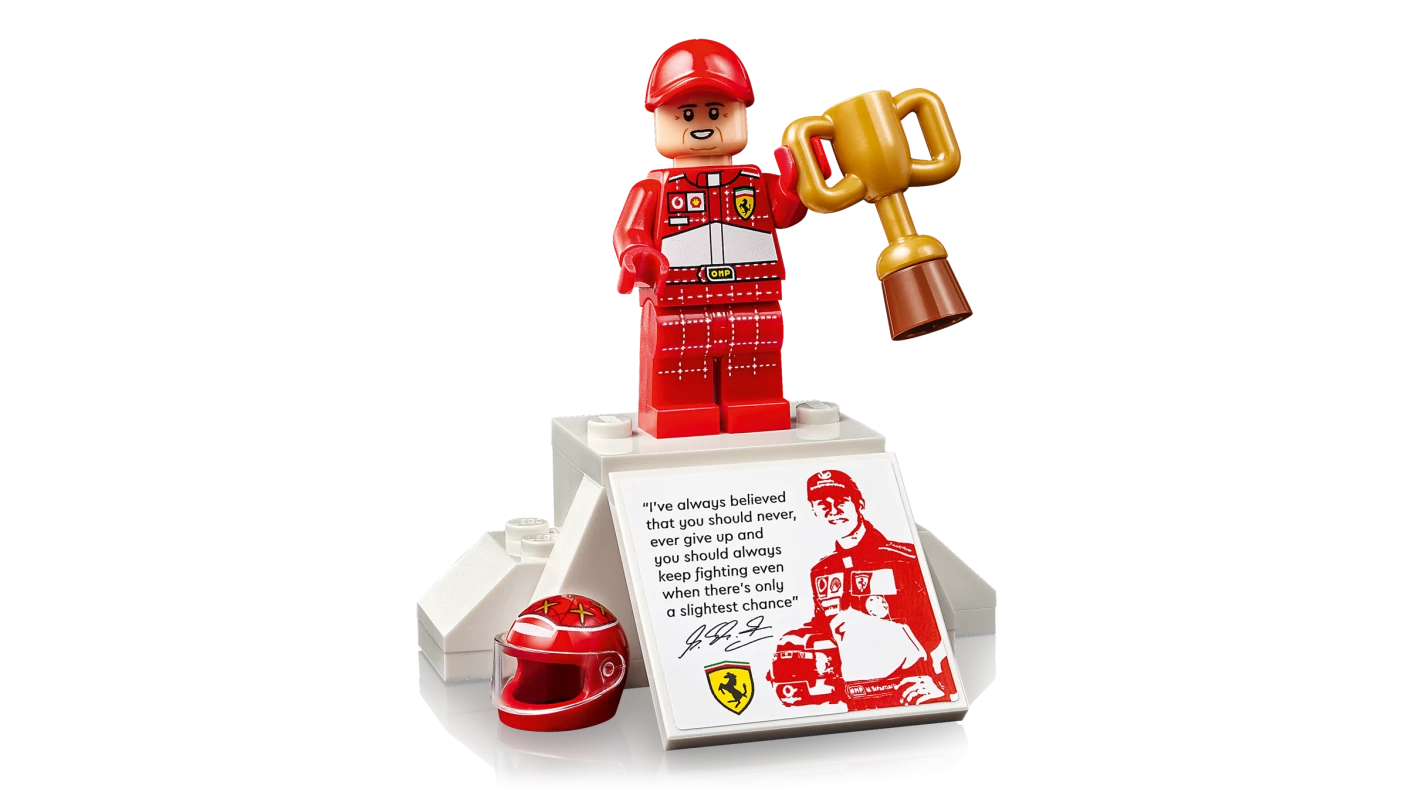 Ferrari F2004 en Michael Schumacher