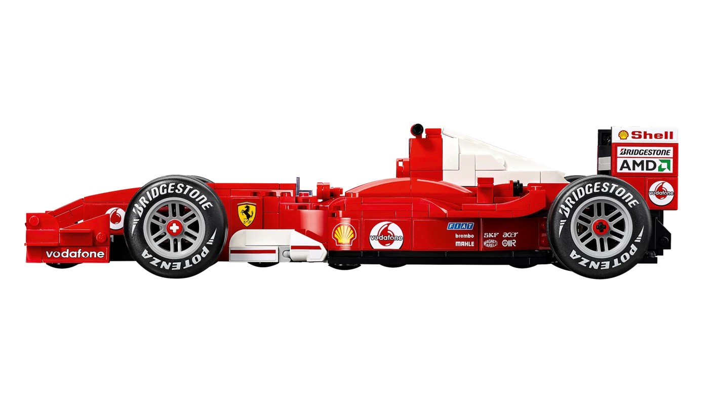 Ferrari F2004 en Michael Schumacher