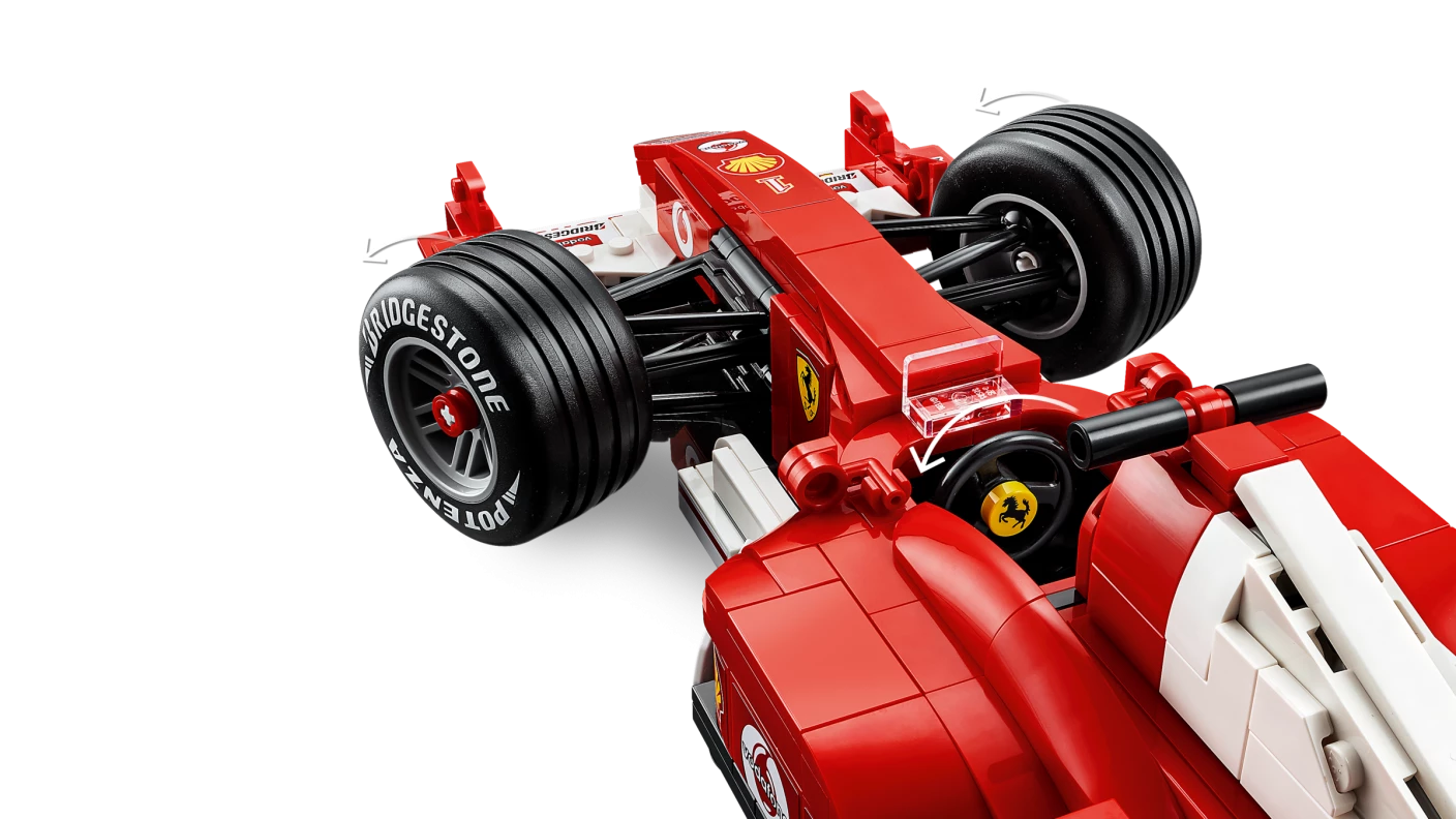 Ferrari F2004 en Michael Schumacher