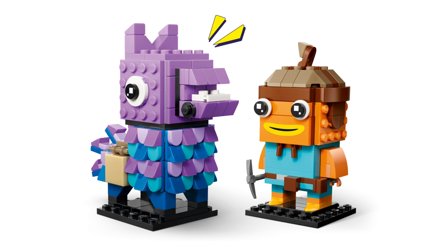 Supply Llama en Fishstick figuren