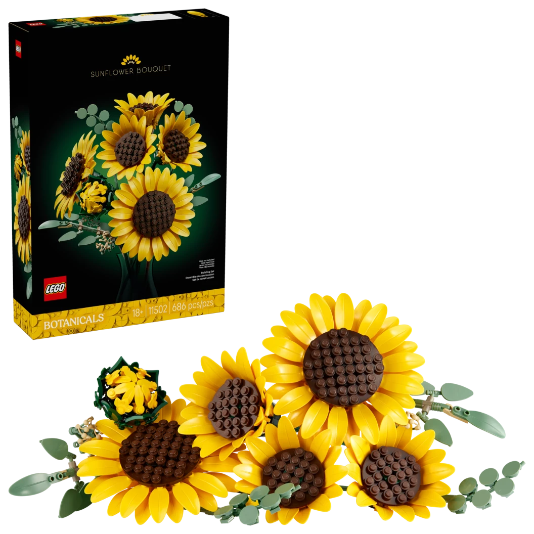 Boeket met zonnebloemen