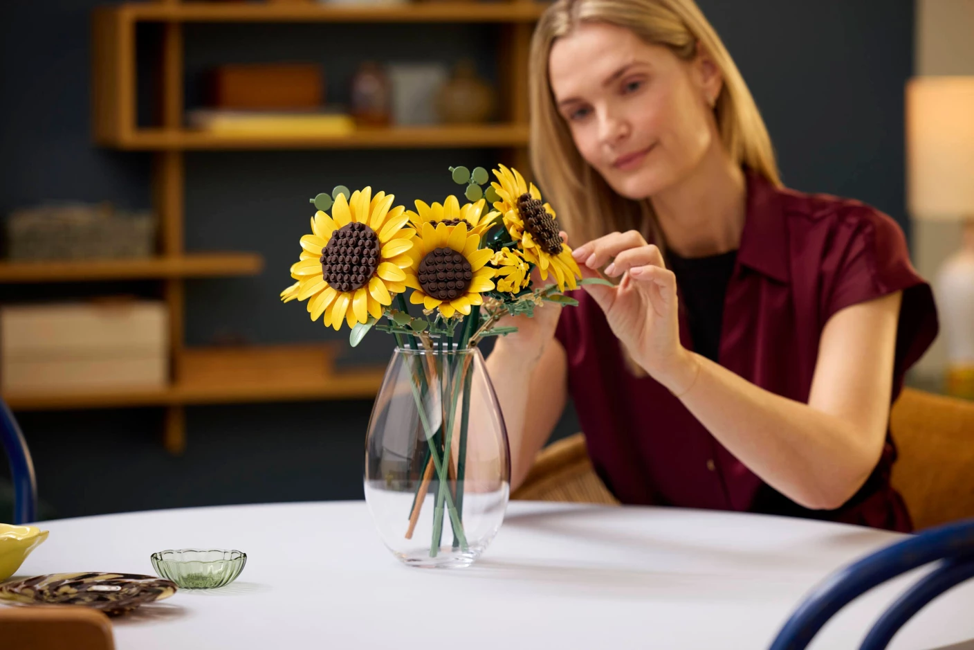 Boeket met zonnebloemen