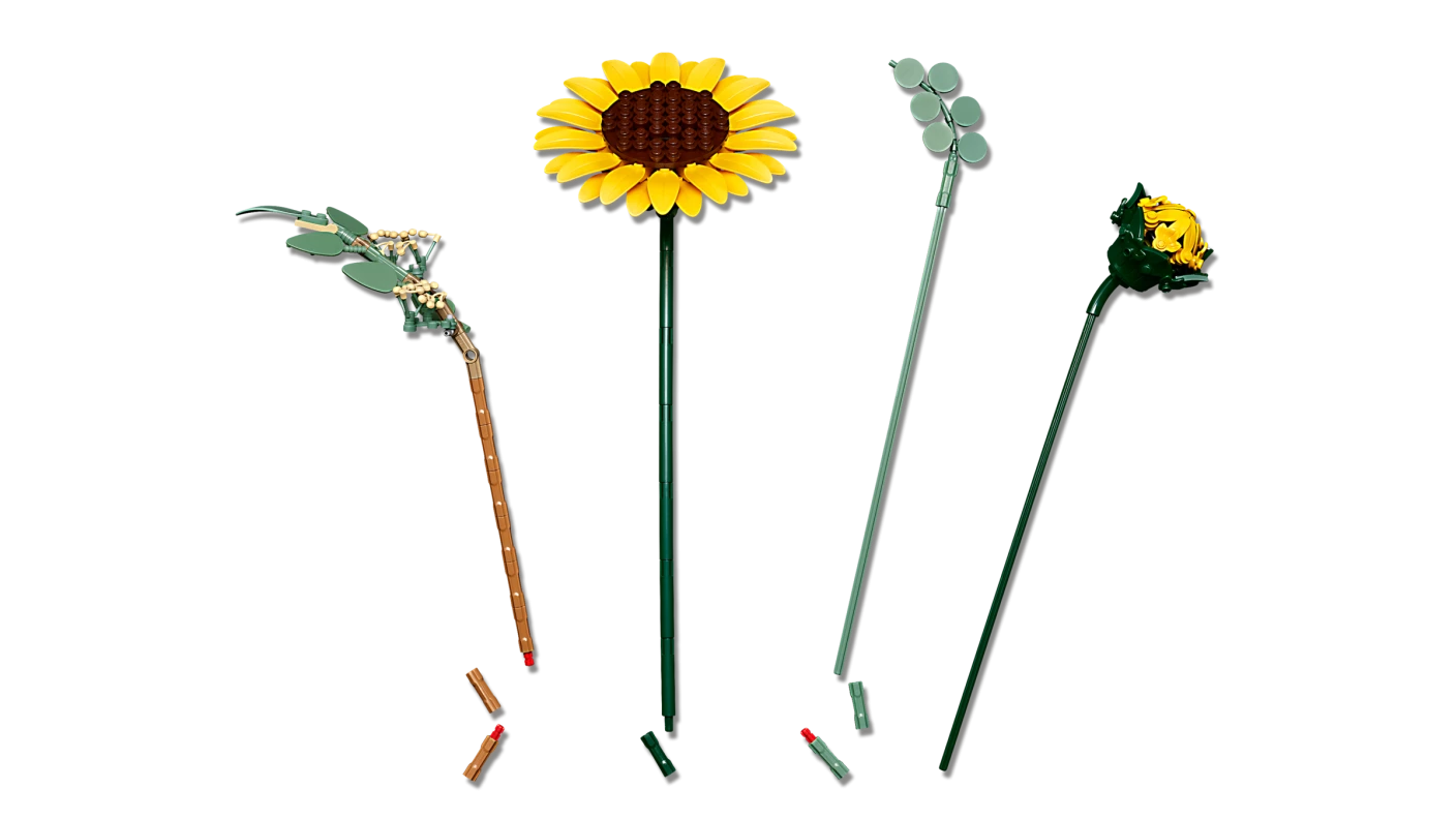 Boeket met zonnebloemen