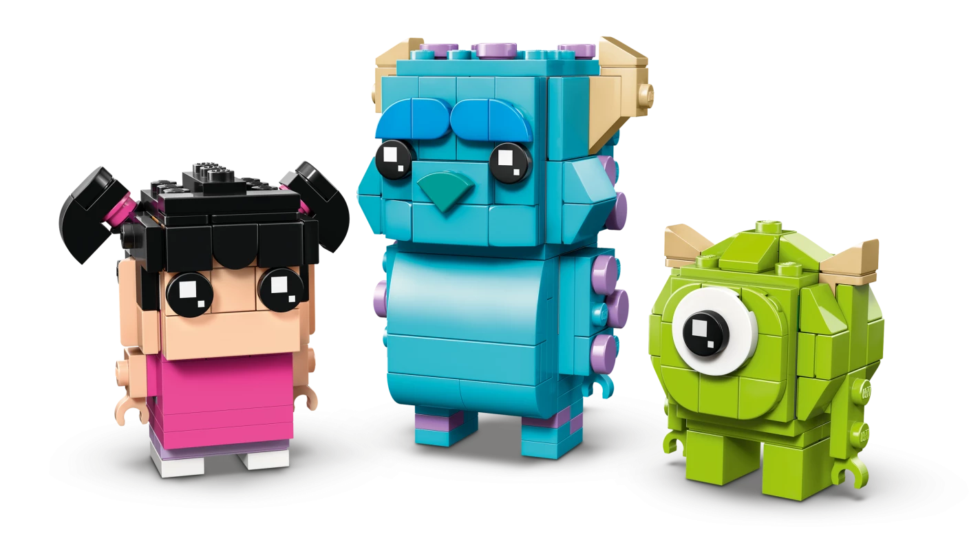 Figuren van Sulley, Mike en Boe