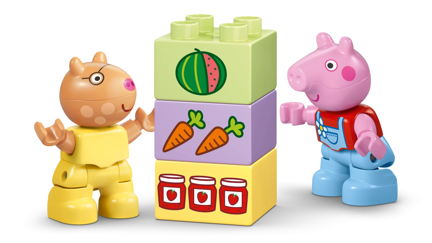 Tractor en marktkraam