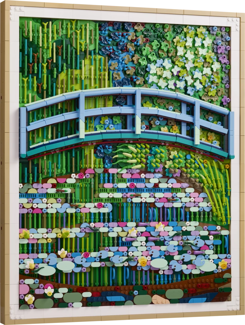 Claude Monet - Brug over een vijver met waterlelies