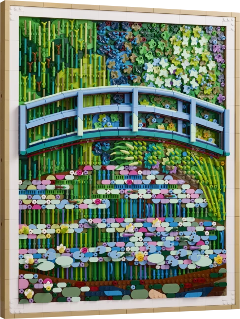 Claude Monet - Brug over een vijver met waterlelies