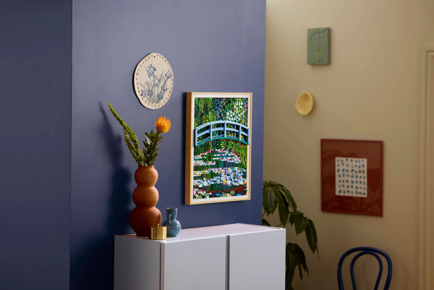 Claude Monet - Brug over een vijver met waterlelies