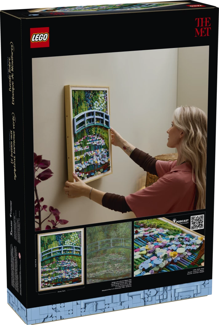 Claude Monet - Brug over een vijver met waterlelies