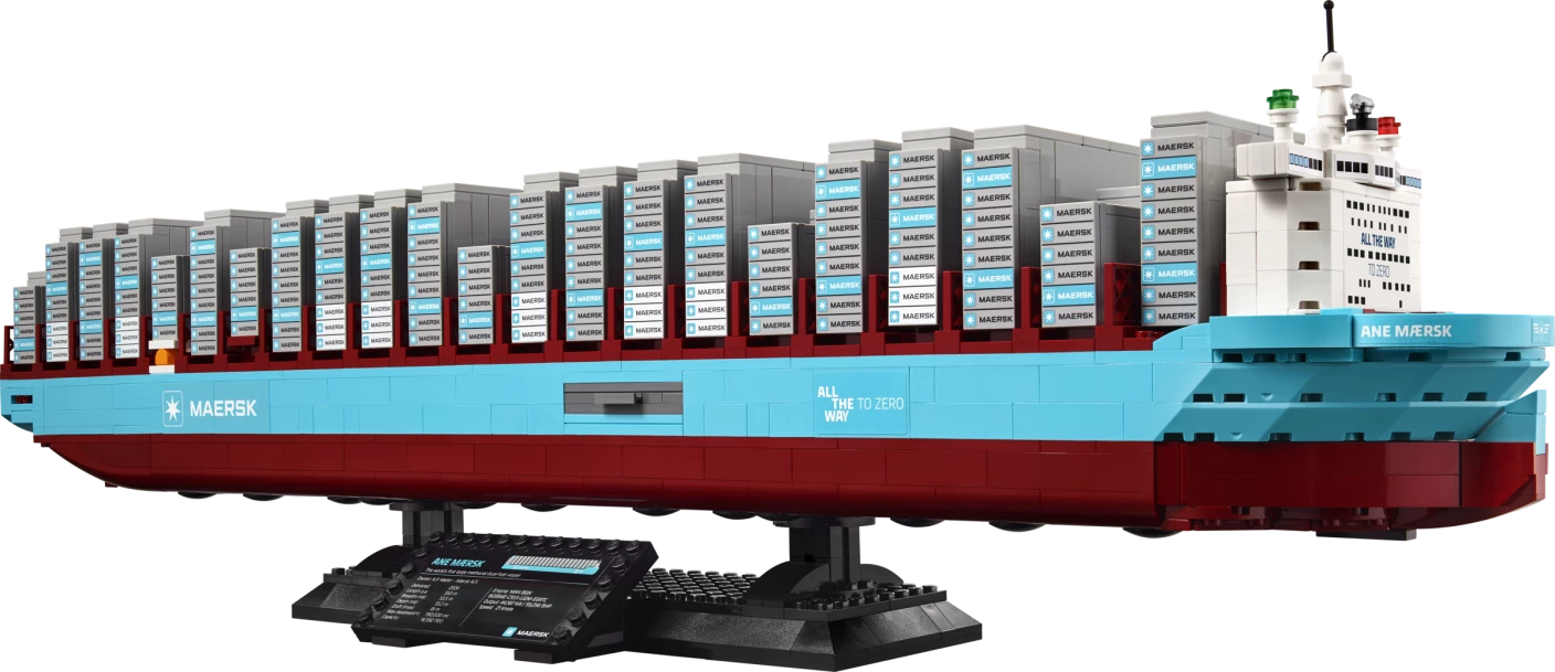 Maersk containerschip met dubbel brandstofsysteem