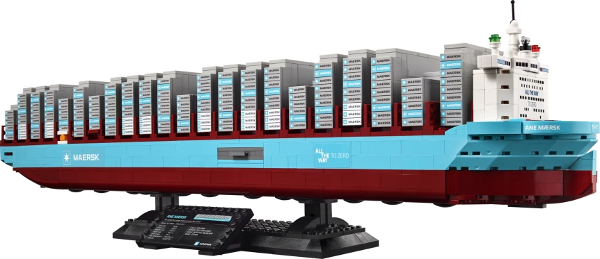 Maersk containerschip met dubbel brandstofsysteem