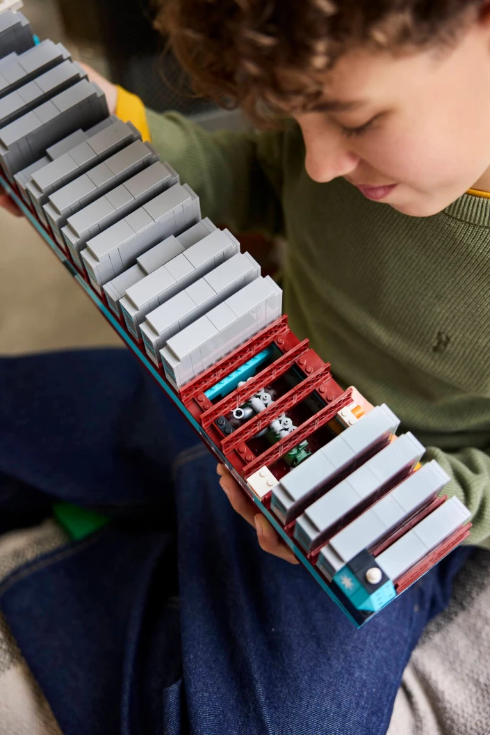 Maersk containerschip met dubbel brandstofsysteem