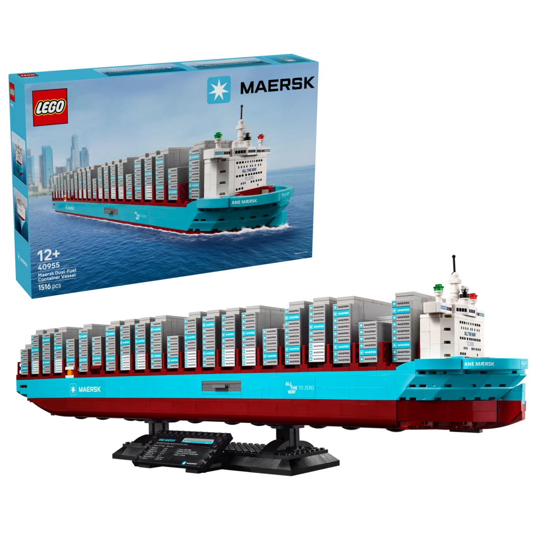Maersk containerschip met dubbel brandstofsysteem