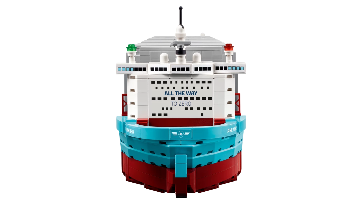 Maersk containerschip met dubbel brandstofsysteem