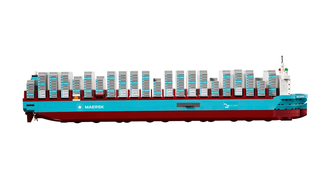 Maersk containerschip met dubbel brandstofsysteem