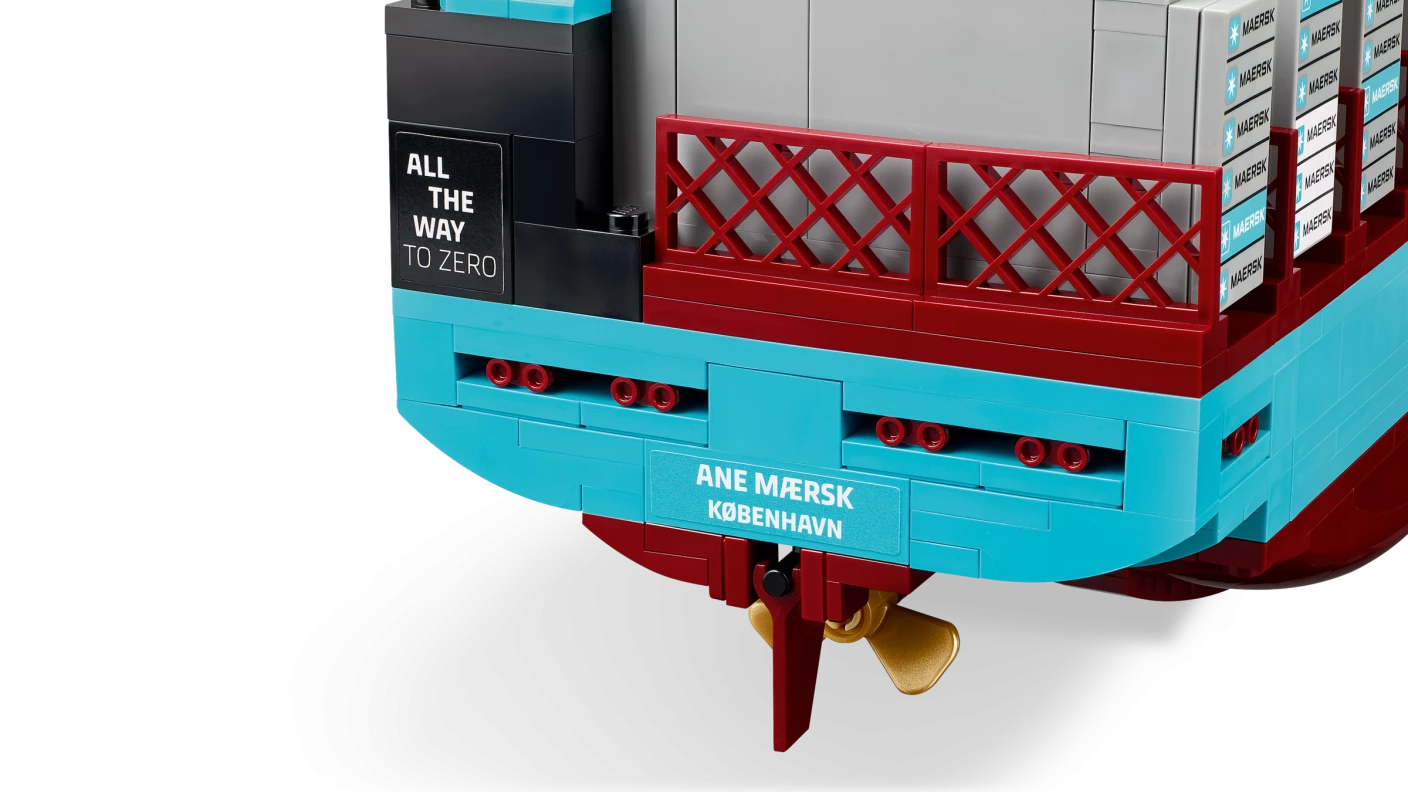 Maersk containerschip met dubbel brandstofsysteem