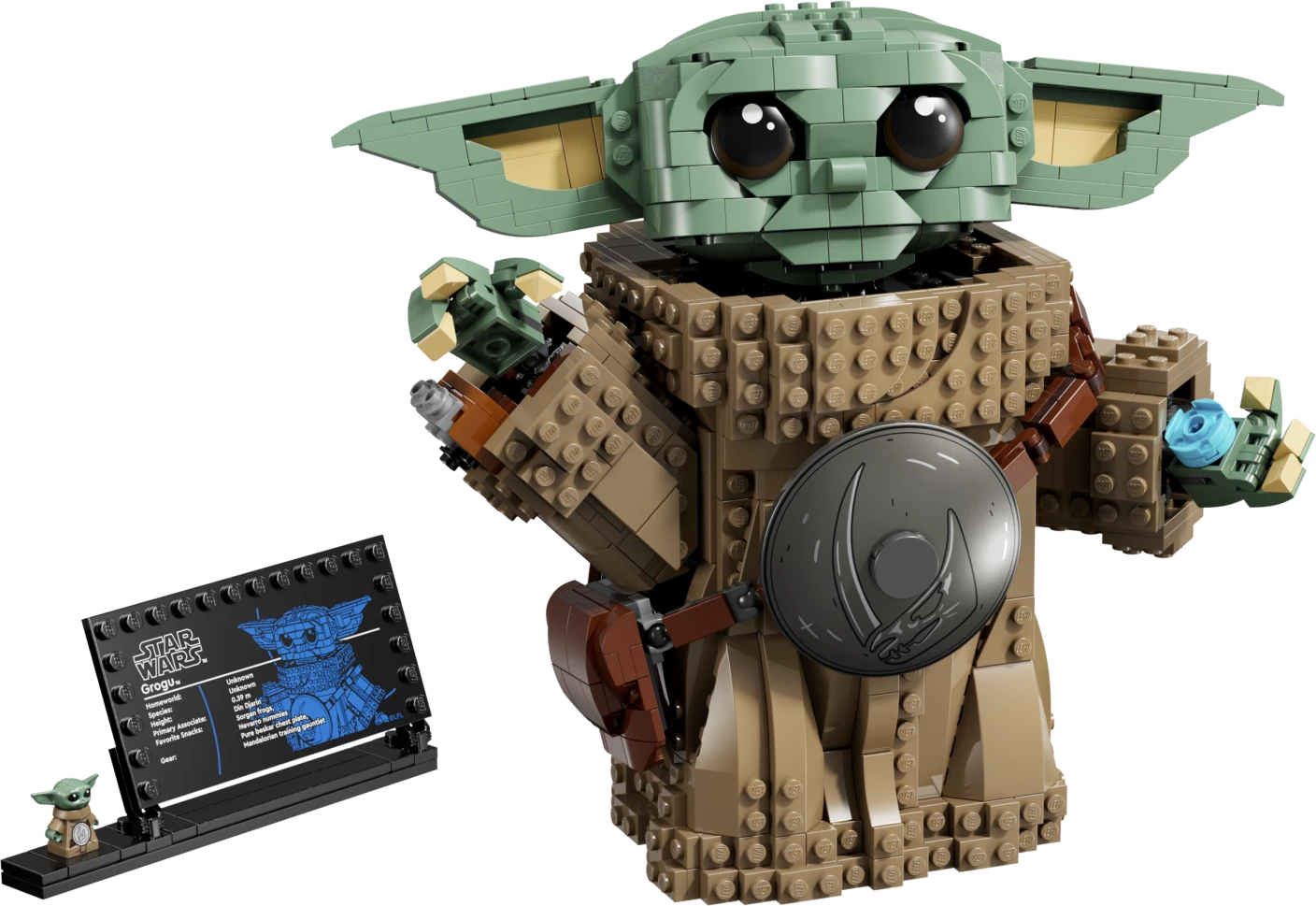 Grogu als leerling van de Mandalorian