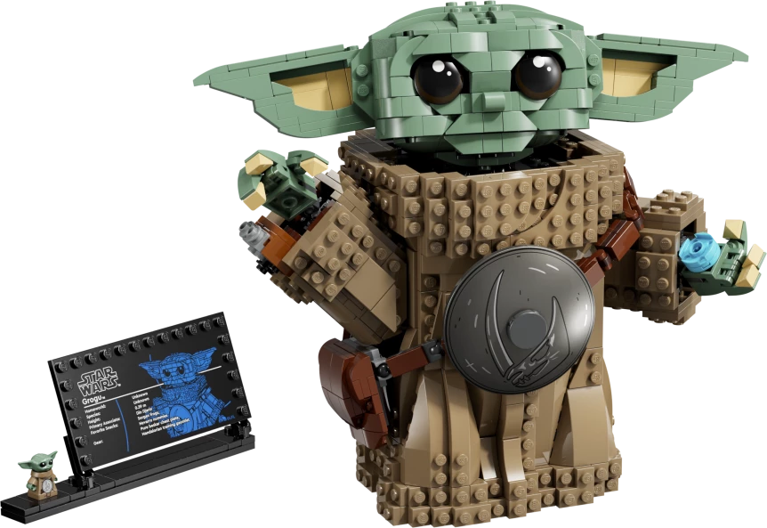 Grogu als leerling van de Mandalorian