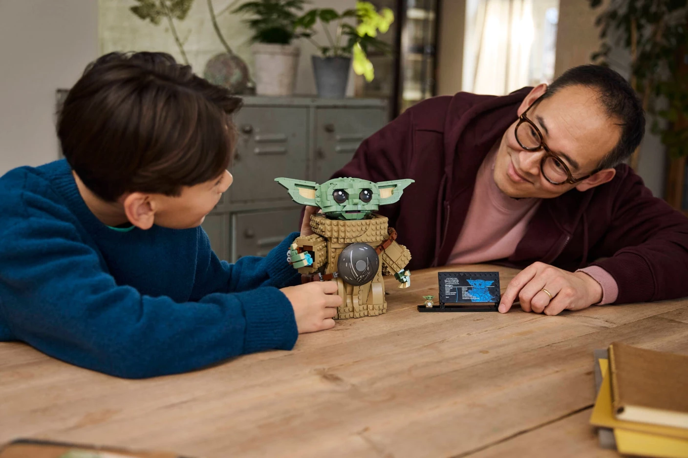 Grogu als leerling van de Mandalorian