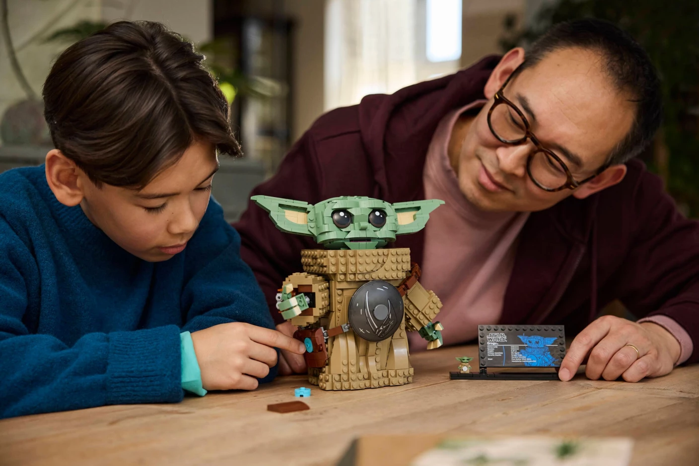 Grogu als leerling van de Mandalorian