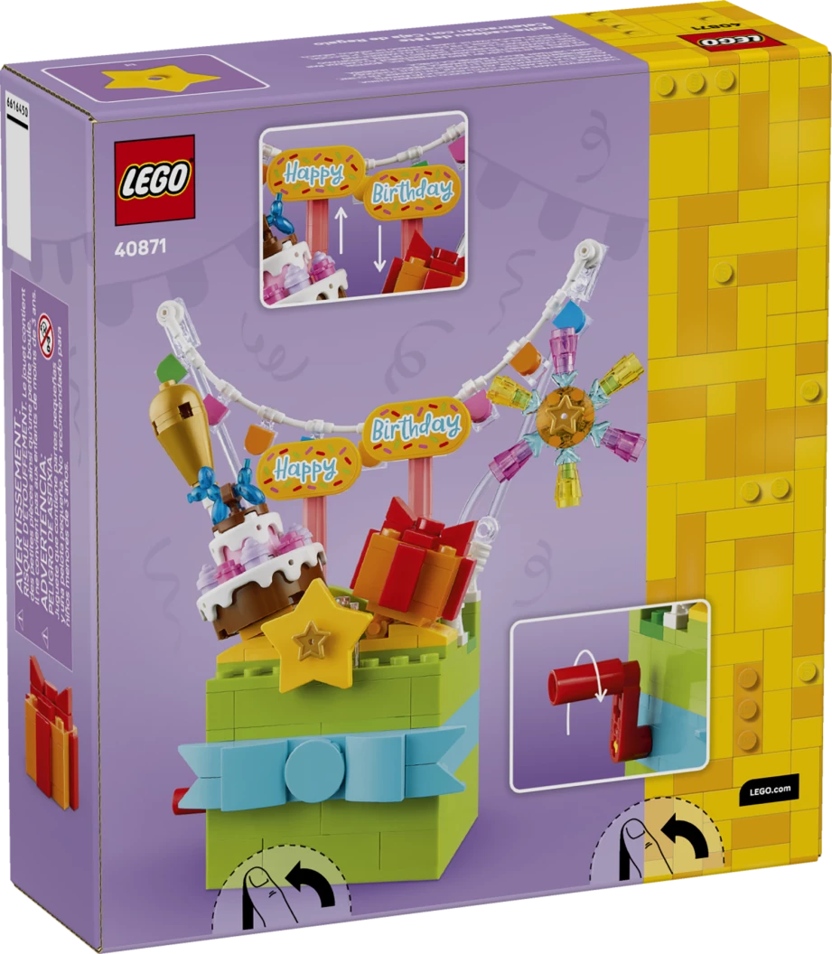 Verjaardagscadeauverpakking