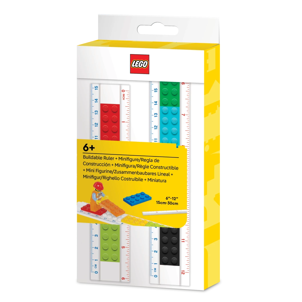 Liniaal met minifiguur