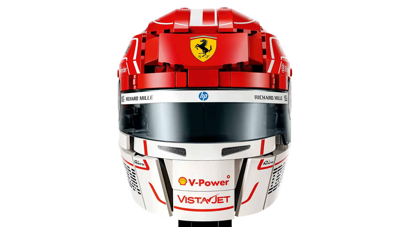 Scuderia Ferrari HP helm van Charles Leclerc
