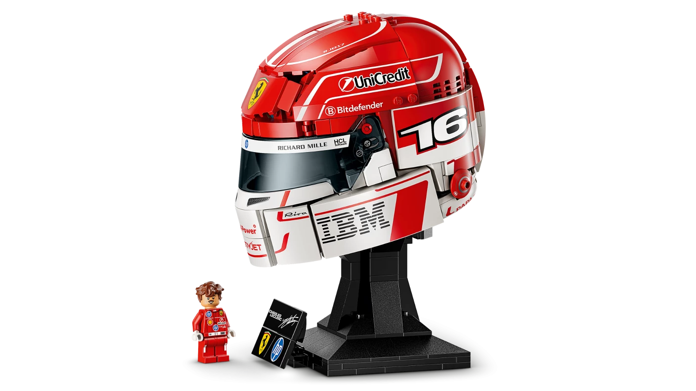 Scuderia Ferrari HP helm van Charles Leclerc