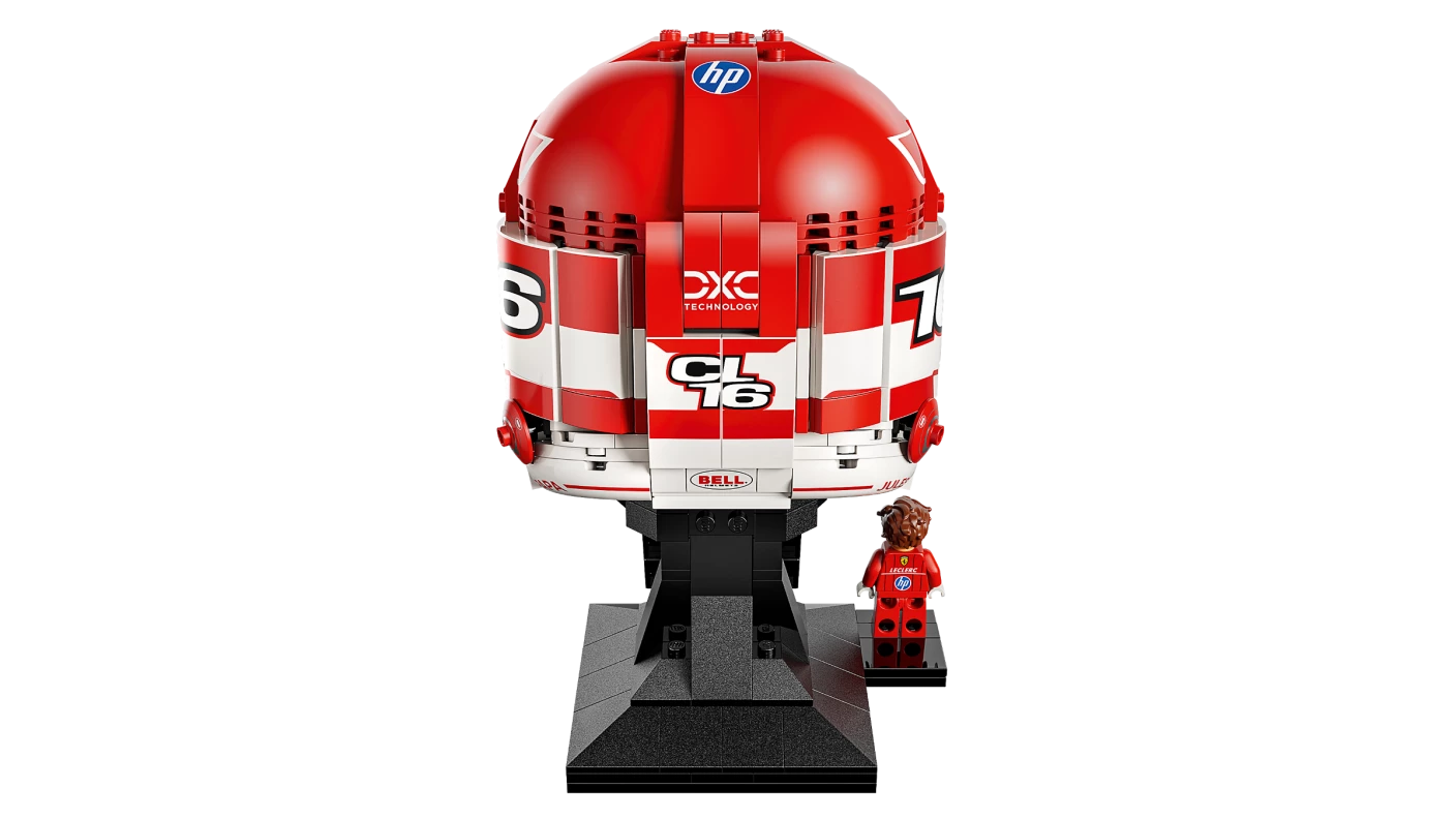 Scuderia Ferrari HP helm van Charles Leclerc