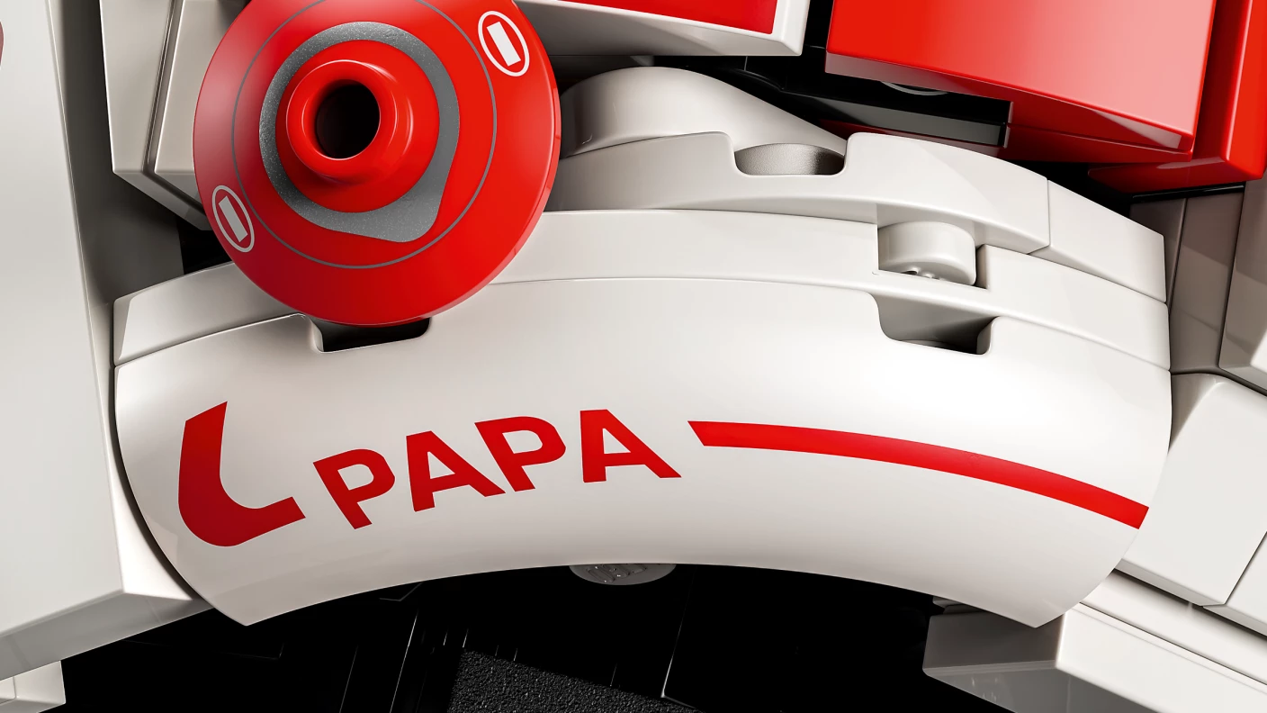 Scuderia Ferrari HP helm van Charles Leclerc