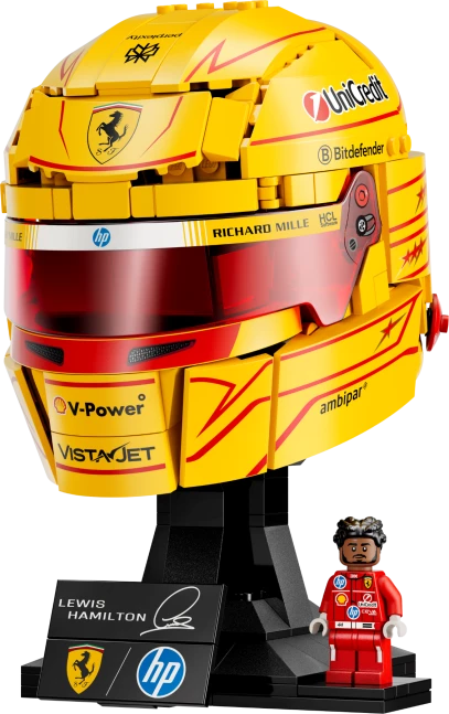 Scuderia Ferrari HP helm van Lewis Hamilton