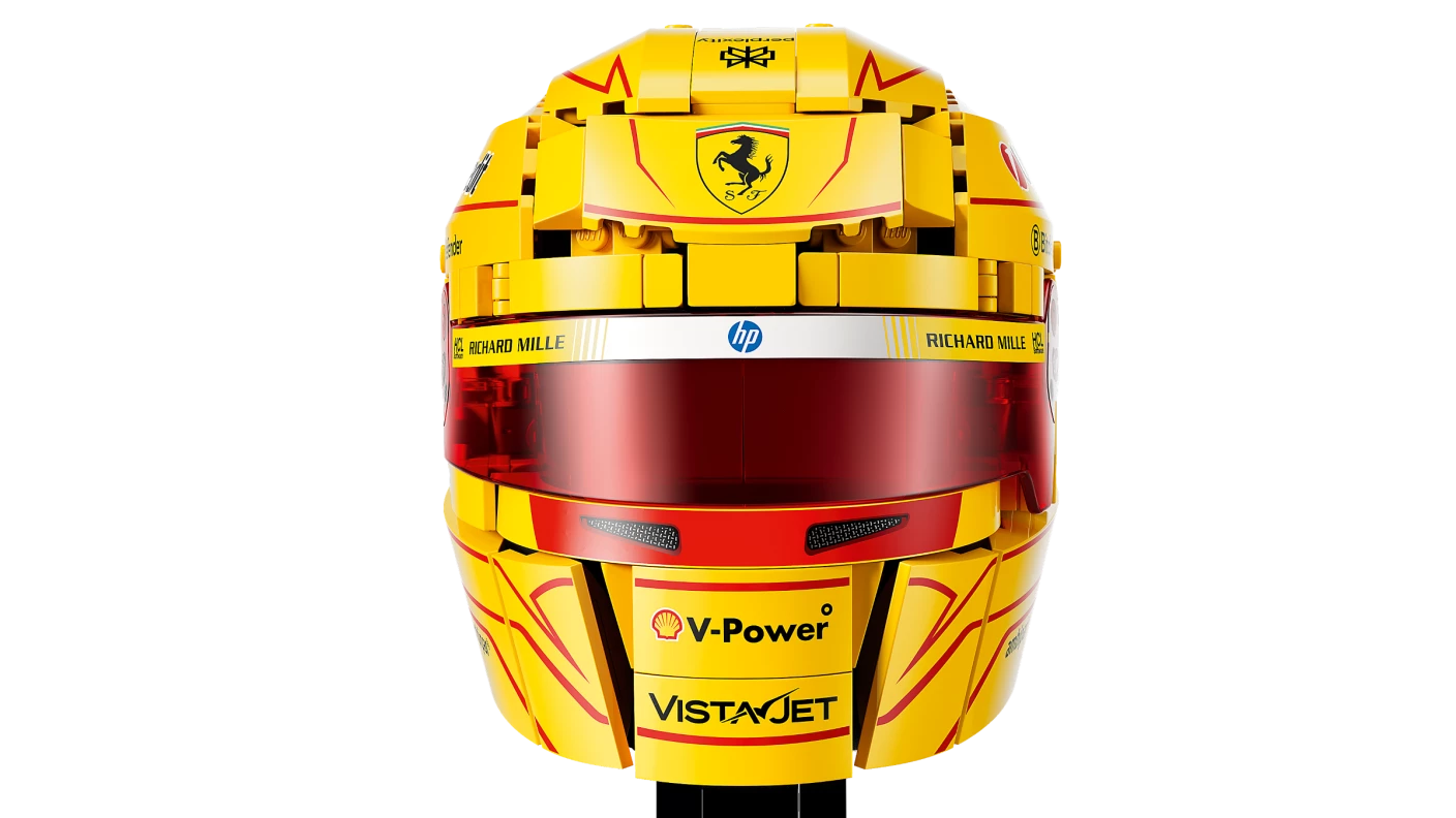 Scuderia Ferrari HP helm van Lewis Hamilton