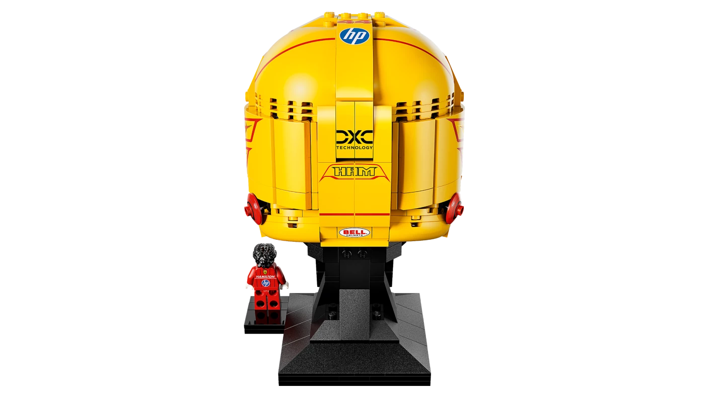 Scuderia Ferrari HP helm van Lewis Hamilton