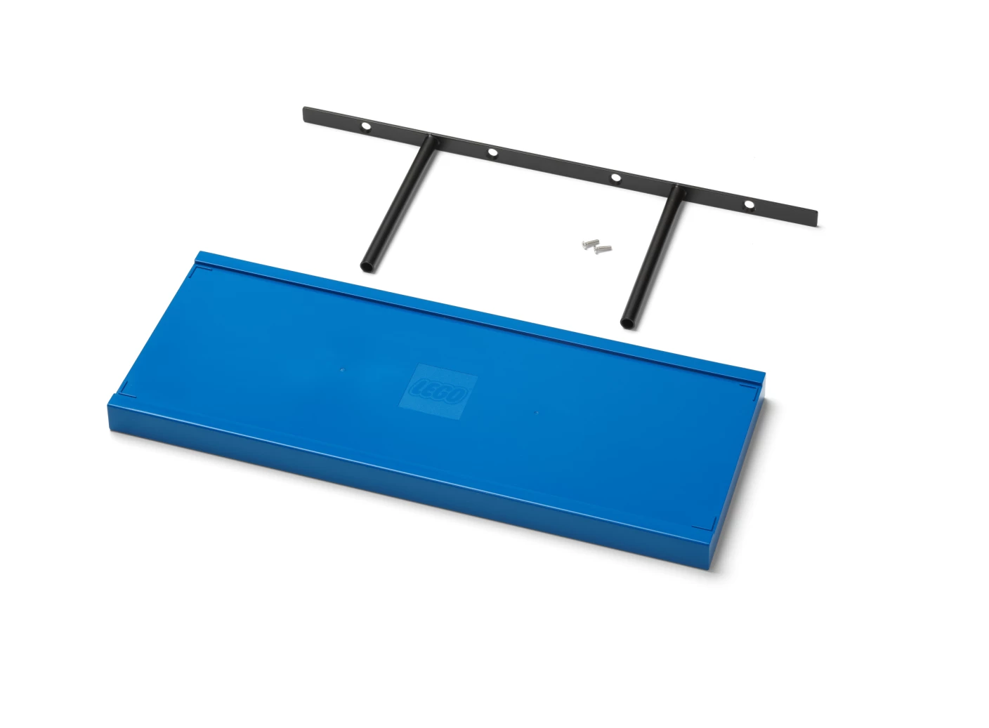 Wandplank blauw