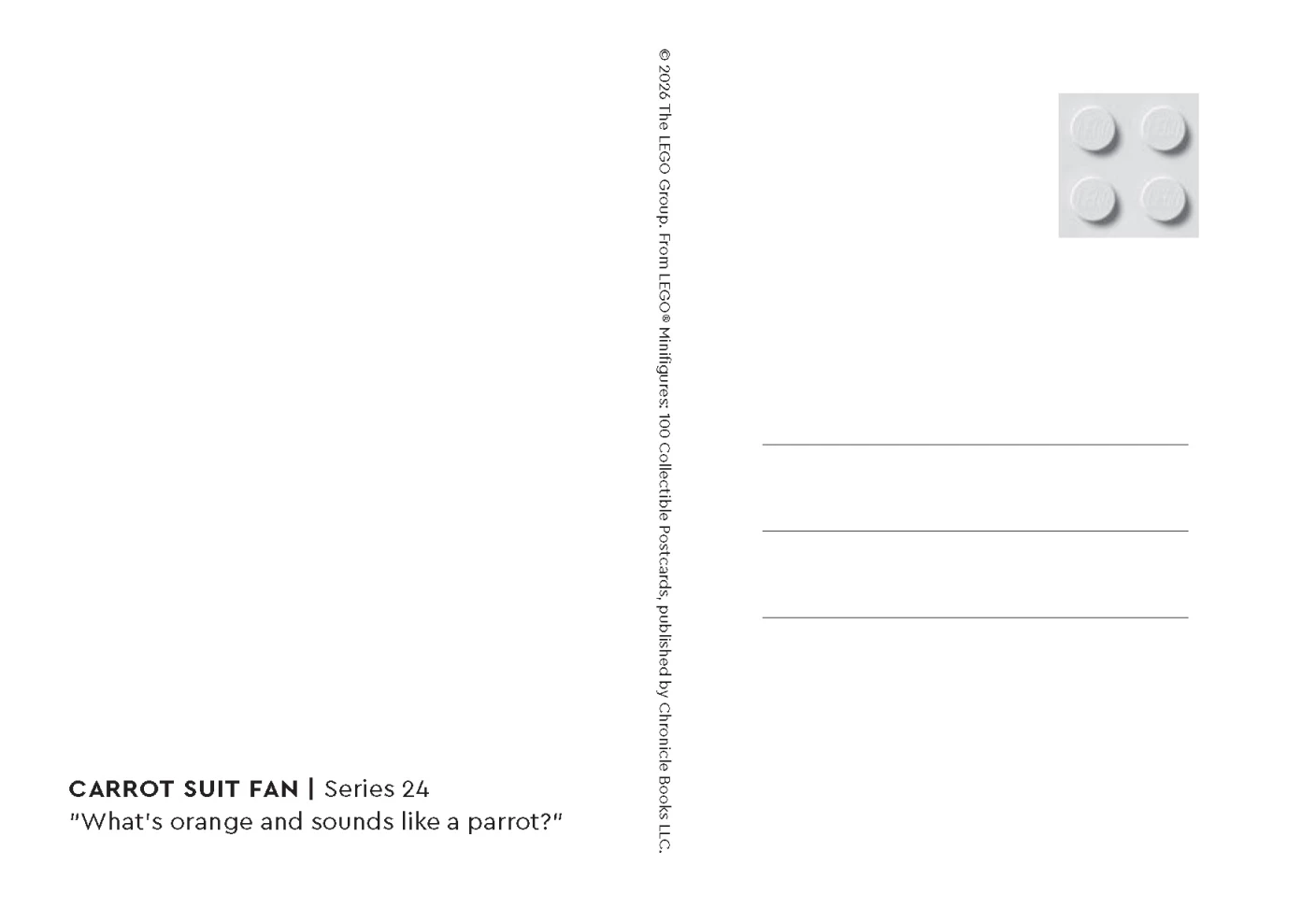 Minifiguren: 100 ansichtkaarten om te verzamelen