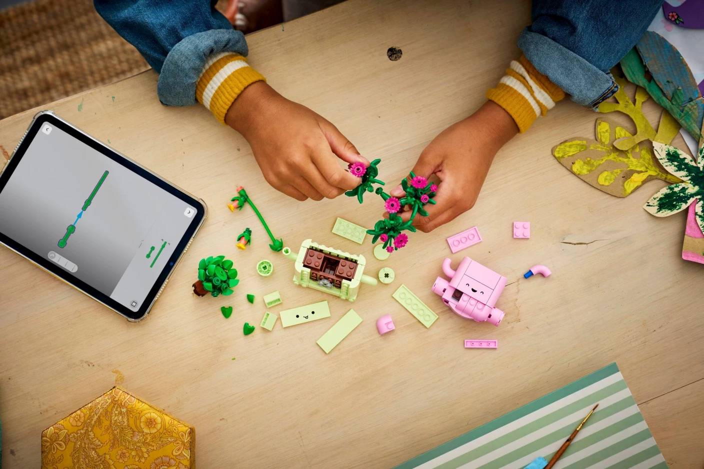 Schommelende plantjes