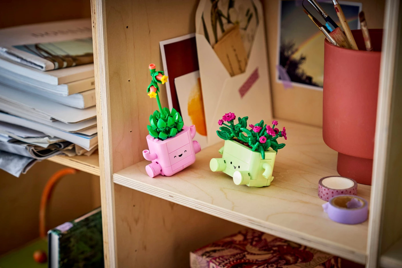 Schommelende plantjes