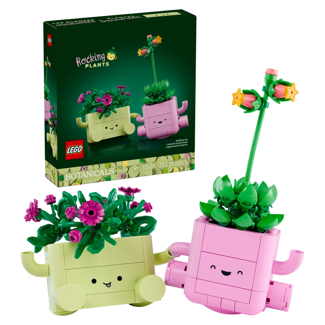 Schommelende plantjes