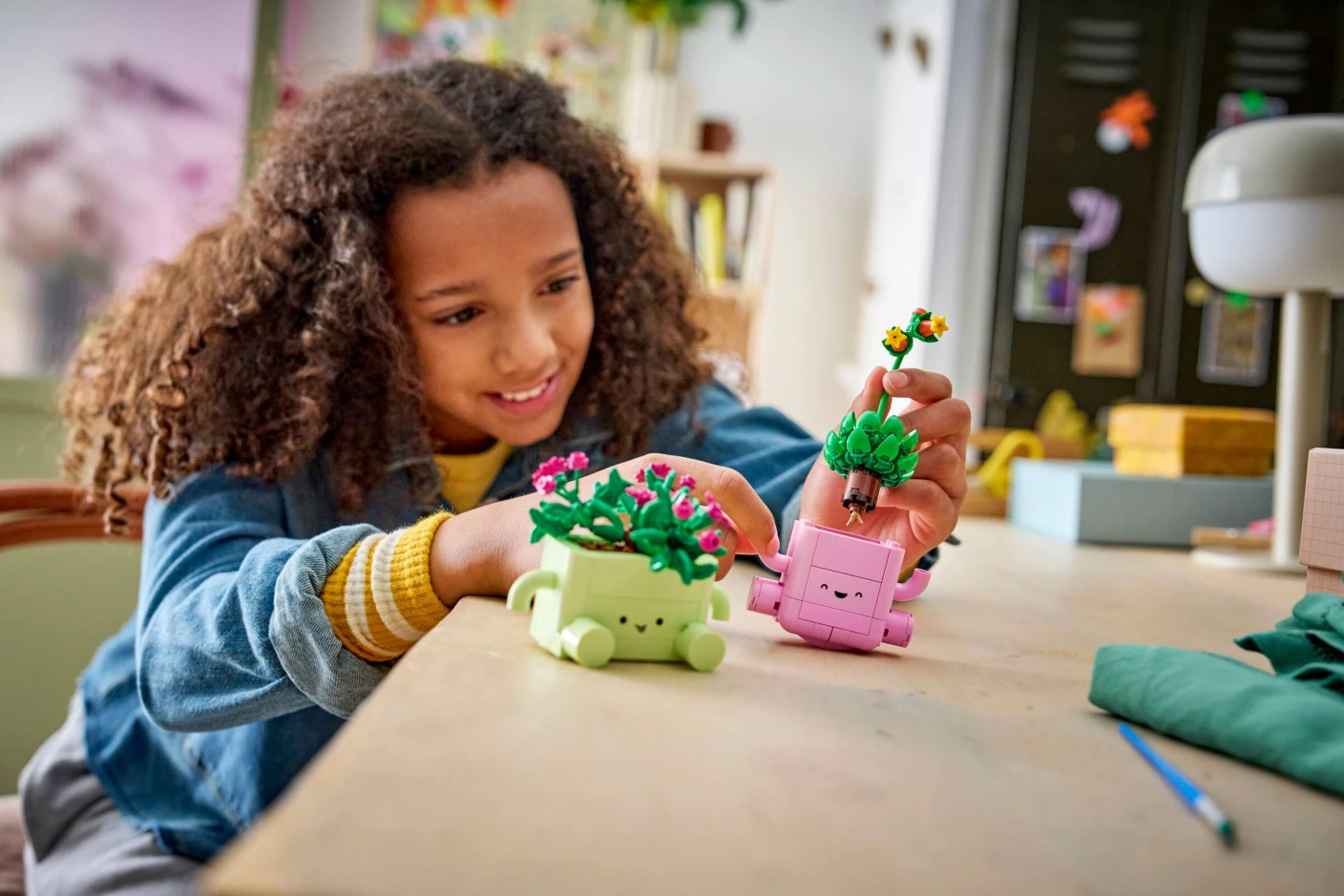 Schommelende plantjes