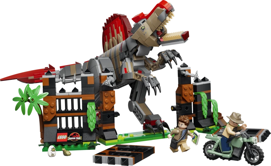 Spinosaurus ontsnapping